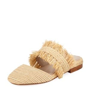 Zyne Raffy II Raffia Slide Mule- from Bergdorfs